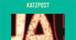 Desktop Screenshot of katzpost.com